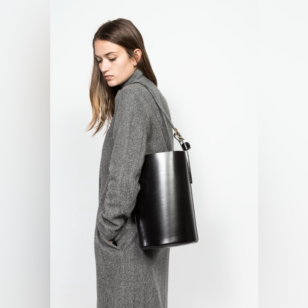 Trademark Leather Bucket Bag